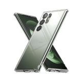 Q Aksesuar Samsung Galaxy S23 Ultra Uyumlu Renksiz Silikon Şeffaf Telefon Kılıfı