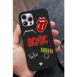 Q Aksesuar Tecno Camon 19 Pro Uyumlu Metallica Tasarımlı Premium Telefon Kılıfı