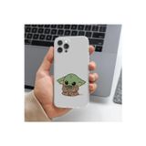 Q Aksesuar Tecno Pova Neo 2 Uyumlu Baby Yoda Tasarımlı Premium Şeffaf Telefon Kılıfı