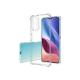 Q Aksesuar Xiaomi Redmi 12C Uyumlu Renksiz Silikon Şeffaf Telefon Kılıfı
