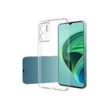 Q Aksesuar Xiaomi Redmi Note 11E Uyumlu Renksiz Silikon Şeffaf Telefon Kılıfı