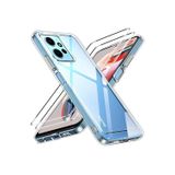 Q Aksesuar Xiaomi Redmi Note 12 5G Uyumlu Renksiz Silikon Şeffaf Telefon Kılıfı