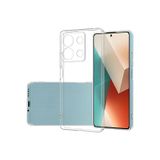 Q Aksesuar Xiaomi Redmi Note 13 Pro 5G Uyumlu Renksiz Silikon Şeffaf Telefon Kılıfı