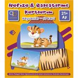 Q Bebek Hafıza & Eşleştirme Kartlarım- Hayvanlar 21+Ay
