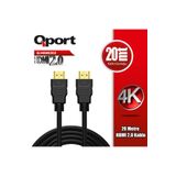 Q-hdmı202 Altın Uçlu 20 Metre 4k Hdmı2.0 Kablo