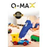 Q-Max Kendin Yap Projelerinde Kullanılabilen Portatif 40Wsıcak Silikon Tabancası