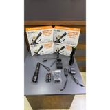 Q-MAX PS-2900 Şarjlı Avcı El Feneri 20W 3000 Lümen, Tüfek Bağlantılı, Su Geçirmez – Tam Set