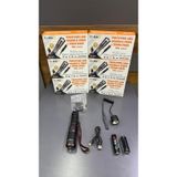 Q-Max Ps-3000 10W Profesyonel Şarj Edilebilir El Feneri & Tüfek Feneri 2000 Lumen 3800 Mah