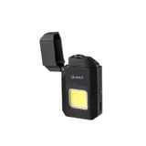 Q-Max Type-C Şarjlı 10Watt Şarjlı El Feneri - Şarjlı Çakmak (Rüzgardan Etkilenmez)