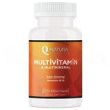 Q Natura Series, Kırmızı Kore Ginsengi, Koenzim Q10, Multivitamin ve Multimineral 30 Bitkisel Kapsül