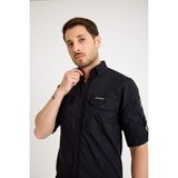 Q Steinbock Sithonia Erkek Outdoor Gömlek Xxl - Siyah - 2XL