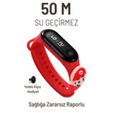 Q-TİME Super Mario Figürlü Led Dokunmatik Ekranlı Su Geçirmez Dijital Çocuk Ve Genç Kol Saati (kırmızı)