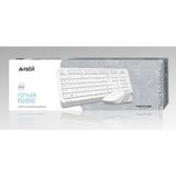 Q Tr 2.4g Multimedia Kablosuz Klavye Mouse Seti Beyaz FG1010