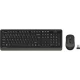Q Tr 2.4g Multimedia Kablosuz Klavye Mouse Seti Gri FG1010