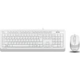 Q TR Usb Multimedia Kablolu Klavye Mouse Seti Beyaz F1010