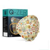 Q-zer Baykuş Desenli Ffp2 N95 Maske Meltblown Katmanlı - 80 Adet