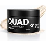 Q1 Mat Saç Pastası & Wax 100 Ml, Güçlü Tutuş, Doğal Mat Görünüm, Hacim Artırıcı Saç Ş