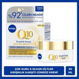 Q10 Ekstra Besleyici Gündüz Bakım Kremi 50ML, SPF15, Kuru Olgun Cilt, Yenileyici