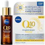Q10 Power Kırışıklık Karşıtı Gündüz Yüz Kremi SPF30 50 Ml,yaşlanma Karşıtı,sıkılaştırıcı,nemlendirici,kreatin,hyaluronik Asit + Q10 Kırışıklık Karşıtı Çift Etkili Cilt Serumu 30 ml