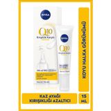 Q10 Power Kırışıklık Karşıtı ve Sıkılaştırıcı Göz Kremi 15ml, Kaz Ayağı Görünümü, Koyu Halka Karşıtı