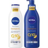 Q10 Sıkılaştırıcı Vücut Losyonu 250 Ml,72 Saat Nemlendirici,7 Günde Sıkılaşma,esnek Cilt,c Vitamini,kolajen,normal Ciltler Için + Nıvea Sıkılaştırıcı - Standart