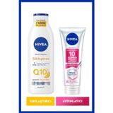 Q10 Sıkılaştırıcı Vücut Losyonu 250 ml,Super10 Aydınlatıcı Vücut Serumu 170 ml, Vücut Bakım Seti