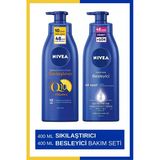 Q10 Sıkılaştırıcı Vücut Sütü 400 ml & Vücut Sütü Besleyici 400ml