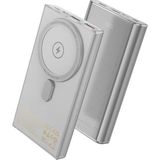 Q22 10,000 Mah Magsafe Dijital Ekranlı Powerbank Gri