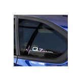 Q7 Yan Cam Sticker Oto Kapı 20 Cm X 7 Cm Hologram c9