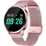 Q8 Bluetooth Akıllı Izle Android Telefon Için Kalp Hızı Kan Basıncı Bilezik Pembe - Renkli