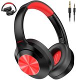 Qaekie Aktif Gürültü Önleyici Kulaklıklar - Hibrid Kablosuz Kulak Üstü Bluetooth Kulaklıklar, 100H Çalma Süresi, HiFi Ses, Derin Bas, Konforlu Uyum, Seyahat, Ev, Ofis için Bellek Köpüğü Kulak Kupası