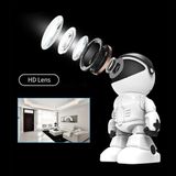 QASUL 1080p Robot Görünümlü Bebek Bakıcı Wifi Ip Güvenlik Kamerası Kablosuz Gece Görüşlü robot