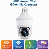 Qasul 3mp Hd Akıllı Güvenlik Kamerası – Çift Yönlü Ses, Video Kaydı ve Insan Takibi - Beyaz