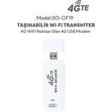 Qasul 4g Lte USB Taşınabilir Modem – Sım Kart Destekli Mobil Wifi Dağıtıcı, 150MBPS Download, 50 Mbps Upload, Mini Internet Router, Tak Çalıştır, 8 Kullanıcı Destekler, Akıllı Çip - Beyaz