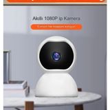 Qasul 4mp Full Hd Gece Görüşlü Uzaktan Hareket Etirme Izleme Özelikli Ev Ofis Bakıcı Evcil Hayvan Kamerası - HAFIZA KARTI İSTİYORUM