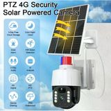 Qasul 5Mp 4G Güneş Enerejili Kamera Dahili Pil Pır Hareket Algılama Dış Mekan Güvenlik Gözetleme Ptz Wıfı Kamera V380 Pro
