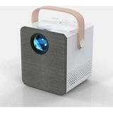 qasul Android 4K Destekli Wi-Fi + Bluetooth LCD LED Projeksiyon Cihazı - 220 Inç Yansıtma - Audio Hoparlör
