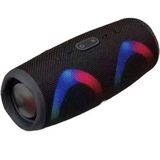 Qasul Charge 5 Rgb Siyah Led Işıklı Su Geçirmez Taşınabilir Bluetooth Hoparlör