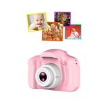 QASUL Çocuk Dijital Fotoğraf Makinası 20 MP Video Kaydedici 2.0 inç Kamera, Müzik ,Oyun, Eğlence