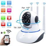 Qasul Kablosuz Wifi Ip Kamera 3 Antenli 1080P Full Hd 3 Mp Hareketli Gece Görüşlü Güvenlik Kamerası