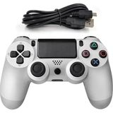 Qasul Ps4 ve Pc Için Doublelshock V2 Yeni Nesil Oyun Kolu 1.kalite - Beyaz