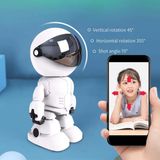 QASUL Robot Görünümlü Uyumlu Bebek Evcil Hayvan/Hırsız/Bakıcı Gözetleme Kamerası Gece Görüşü