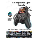 Qasul Taşınabilir El Konsolu Retro Oyun Makinesi 2.4 İnç Ekrana Sahip 520 Oyunlu Televizyona Bağlanabilir