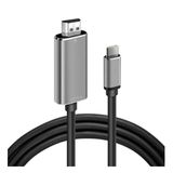 Qasul Type-C To Hdmi 4K Destekli Hdtv Projektör 2 Metre 30 Hz Çevirici Görüntü Kablosu