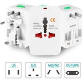 Qasul Universal Fiş Piriz Çevirici Adaptör Çoklu Priz Çevirici Adaptor Akım Korumalı