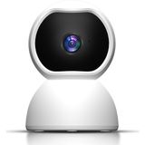 Qasul Wifi CMR26 Güvenlik Kamerası 2mp 1080P Hd Akıllı Ip Kamera Onvif V380 Pro 360° LISA-CMR26 - BEYAZ