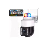 qasul Wifi IP PTZ Kamera Açık Kamera Mini Akıllı Ev 360 Otomatik İzleme Wifi Alarm Led Kamera