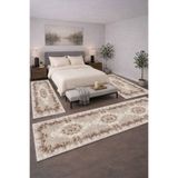 Qatalina Modern Tasarımlı 3’lü Yatak Odası Halı Takımı Kaymaz Taban Otel Şıklığında 2 adet 80x150+80x300