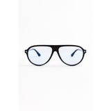 QAYYO Accessories Torino Unısex Siyah Şeffaf Blue Block Mavi Işık Korumalı Ekran Gözlüğü Uv400 Korumalı Gözlük QYG0055