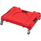 Qbrick System One Platform Transport 2.0 Workshop Red Takım Çantası Tekerlekli Alt - Kırmızı
